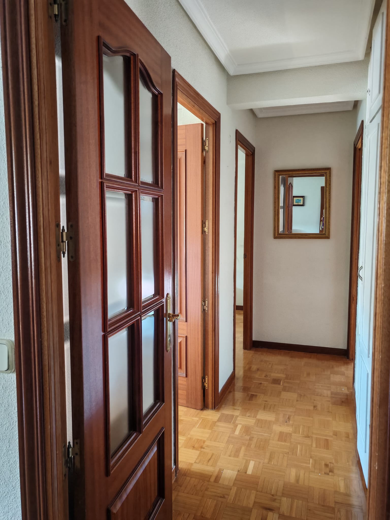 Pasillo del piso en La Marroquina Madrid