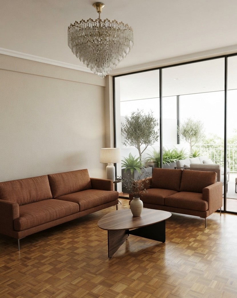 Propuesta de inspiración para un salón reformado
