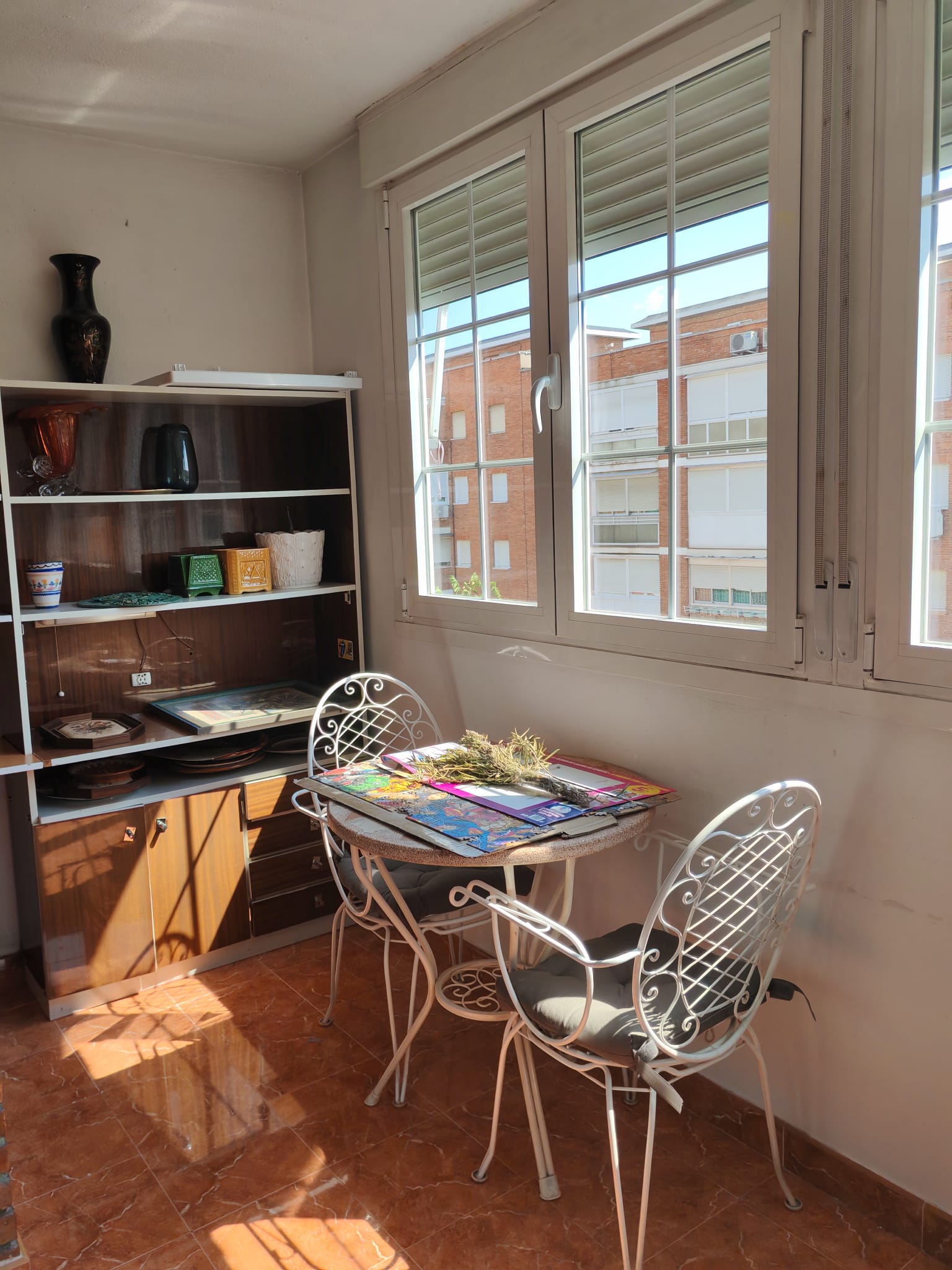 Terraza de piso en La Marroquina Madrid